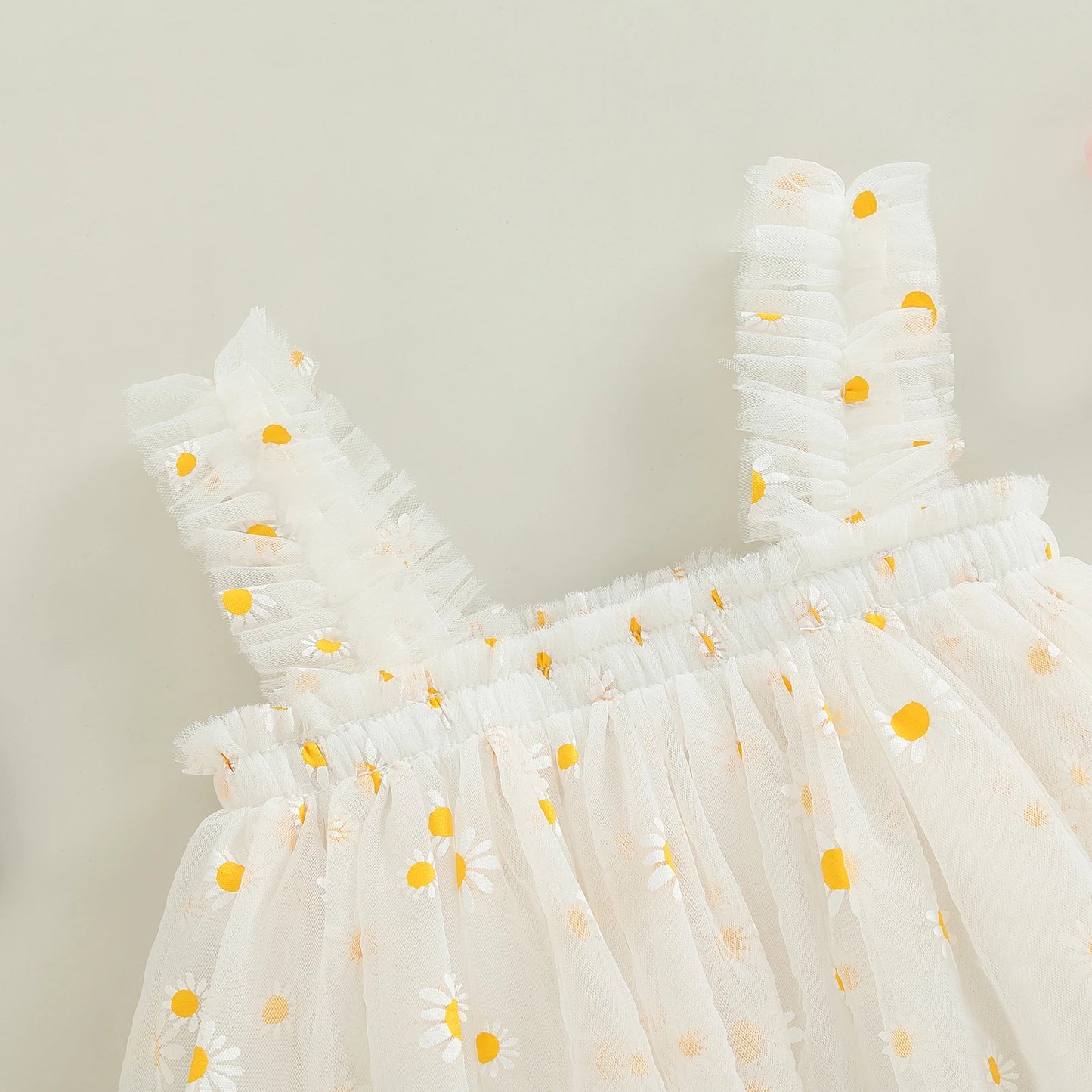 Daisy - Tulle Flower Baby/Toddler Dress