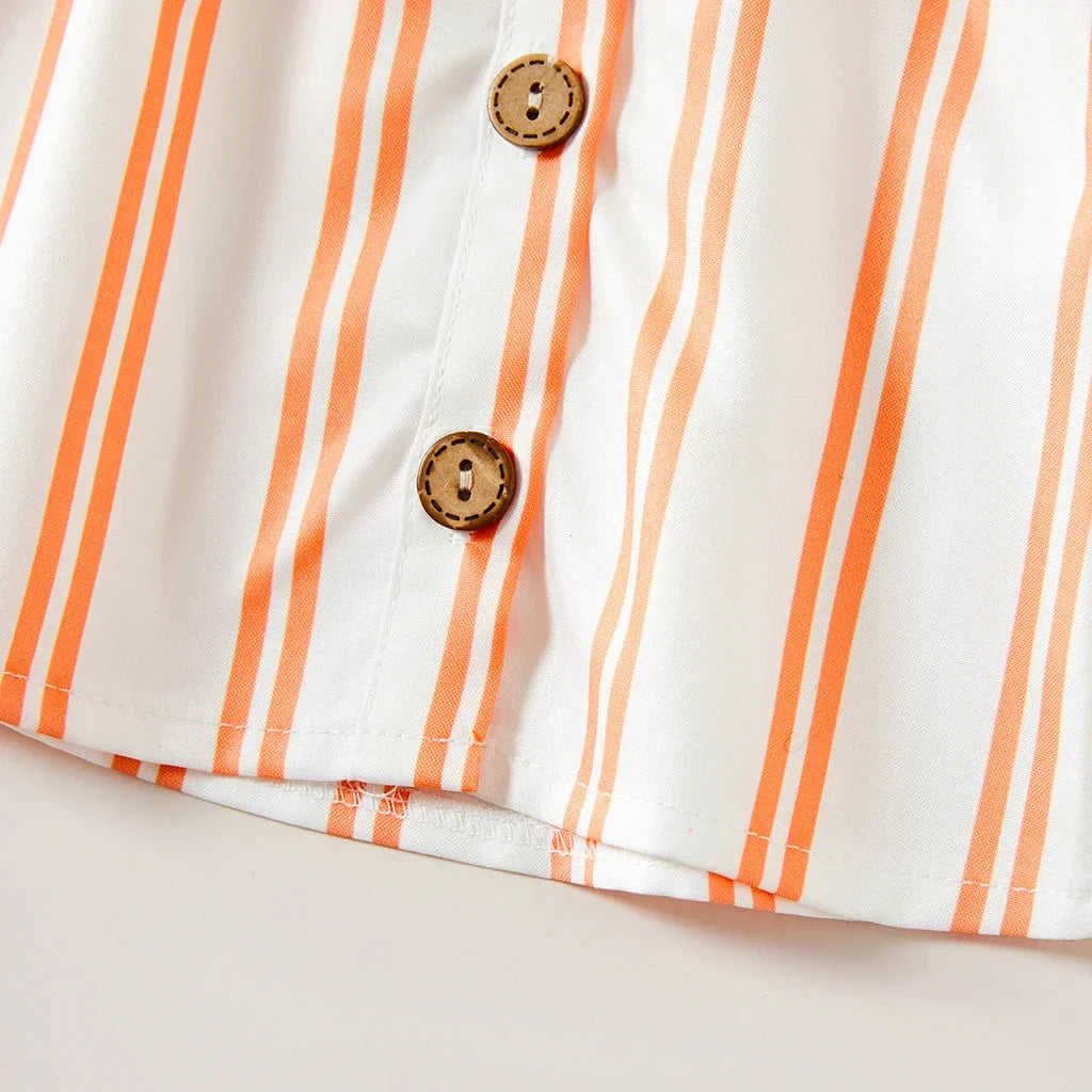 Sophie - Striped Summer Baby/Toddler Dress