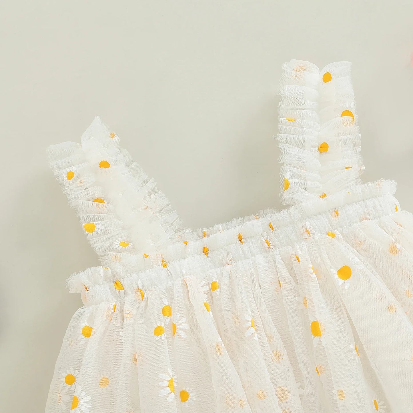 Daisy - Tulle Flower Baby/Toddler Dress